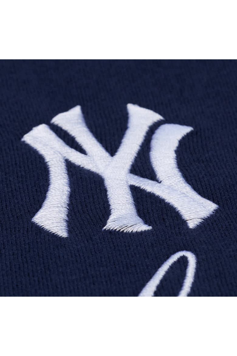 Women's Mitchell & Ness  Navy New York Yankees Script Sweatshirt, Alternate, color, Navy