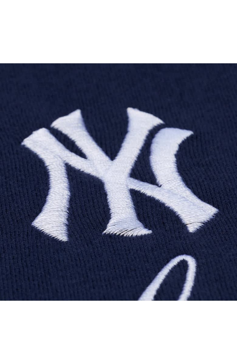 Mitchell & Ness Women's Mitchell & Ness  Navy New York Yankees Script Sweatshirt, Alternate, color, Navy