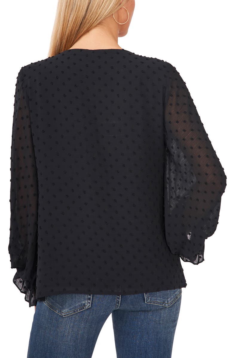 Vince Camuto V-Neck Blouse, Alternate, color, 