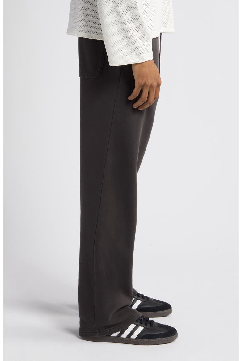 Core Organic Cotton Straight Leg Sweatpants, Alternate, color, VINTAGE BLACK