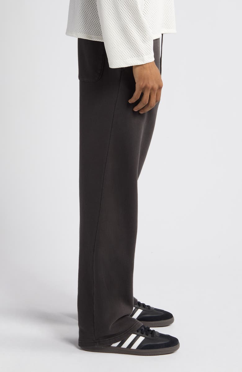 Elwood Core Organic Cotton Straight Leg Sweatpants, Alternate, color, Vintage Black