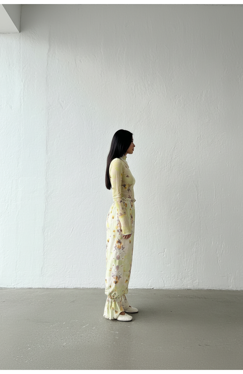 San Malo Lara Mesh Top, Alternate, color, Green