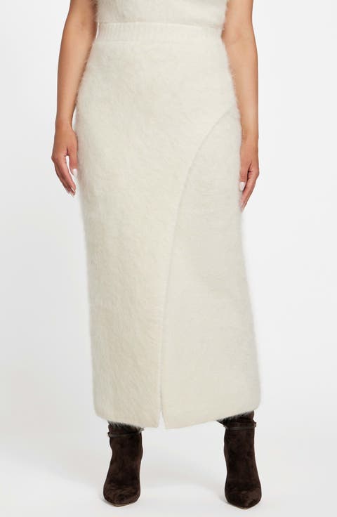 Agnes Alpaca Blend Maxi Skirt