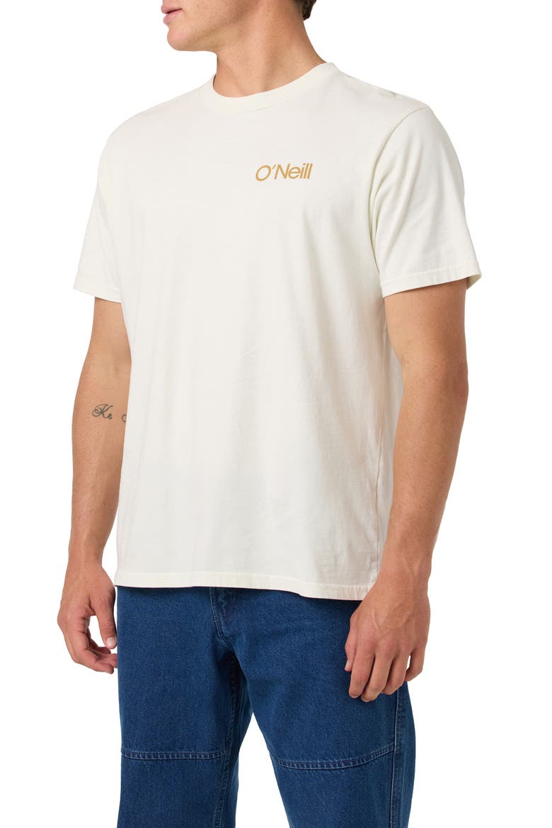 Cubed Logo Cotton Graphic T-Shirt, Alternate, color, TOFU