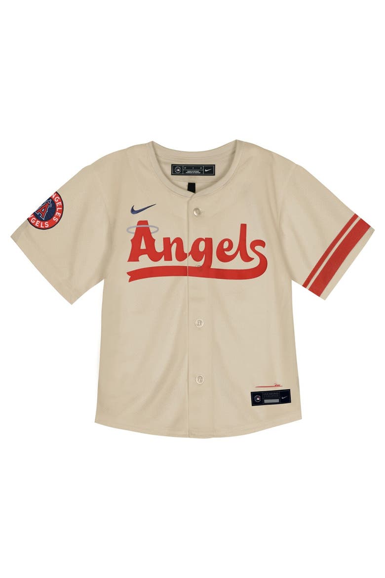 Toddler Nike  Natural Los Angeles Angels City Connect Team Limited Jersey, Alternate, color, Natural