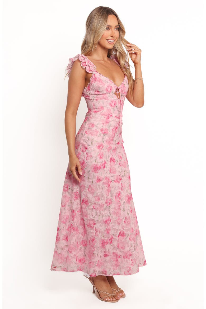 Jean Floral Maxi Dress, Alternate, color, PINK FLORAL