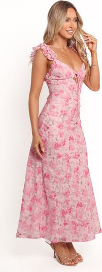 Jean Floral Maxi Dress