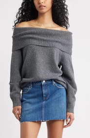 BP. Off the Shoulder Sweater