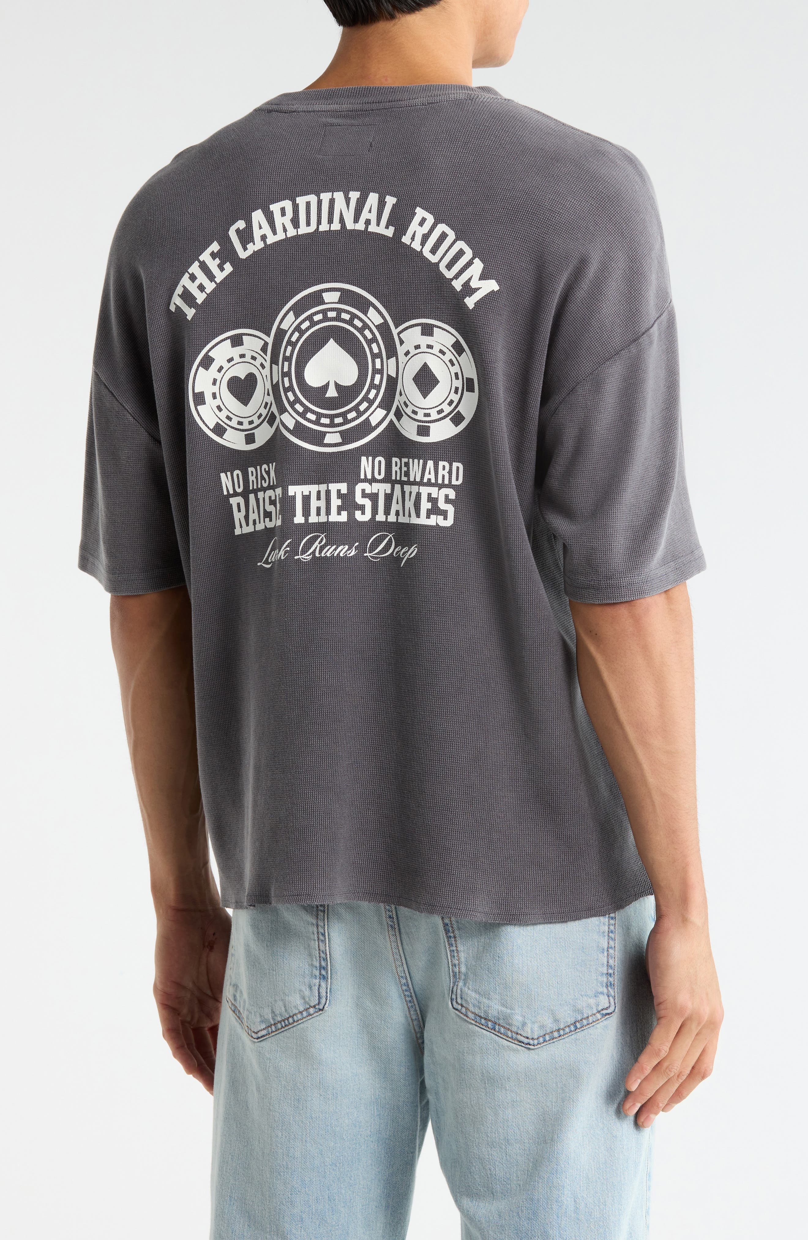 Cardinal Room Oversize Cotton Graphic T-Shirt - image 2