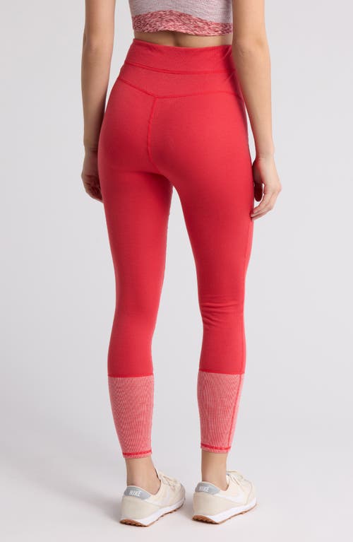 Free People Moonlight Wool Blend Base Layer Leggings In Winterberry