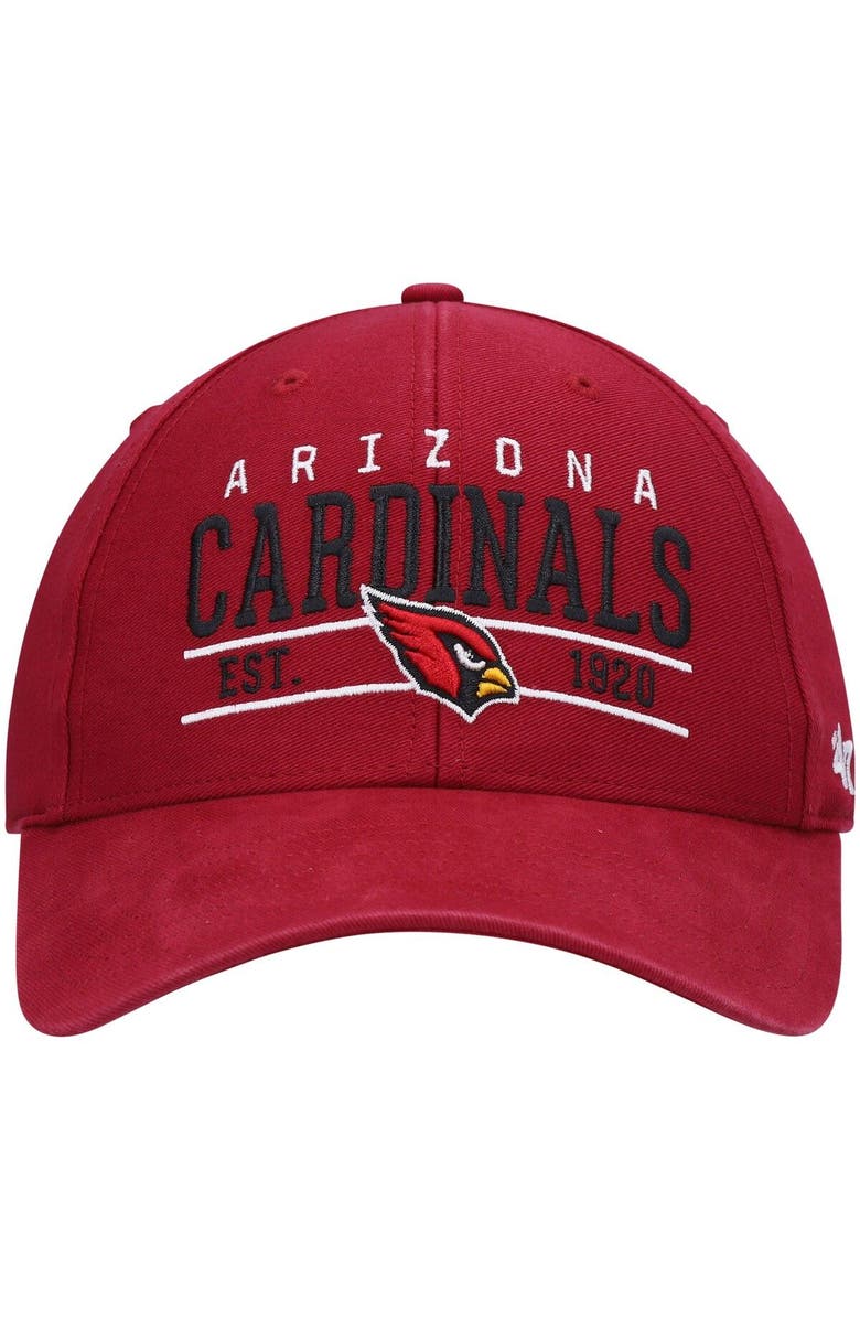 '47 Men's '47 Cardinal Arizona Cardinals Centerline MVP Adjustable Hat, Alternate, color,