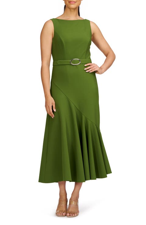 Gianna Belted Cocktail Dress