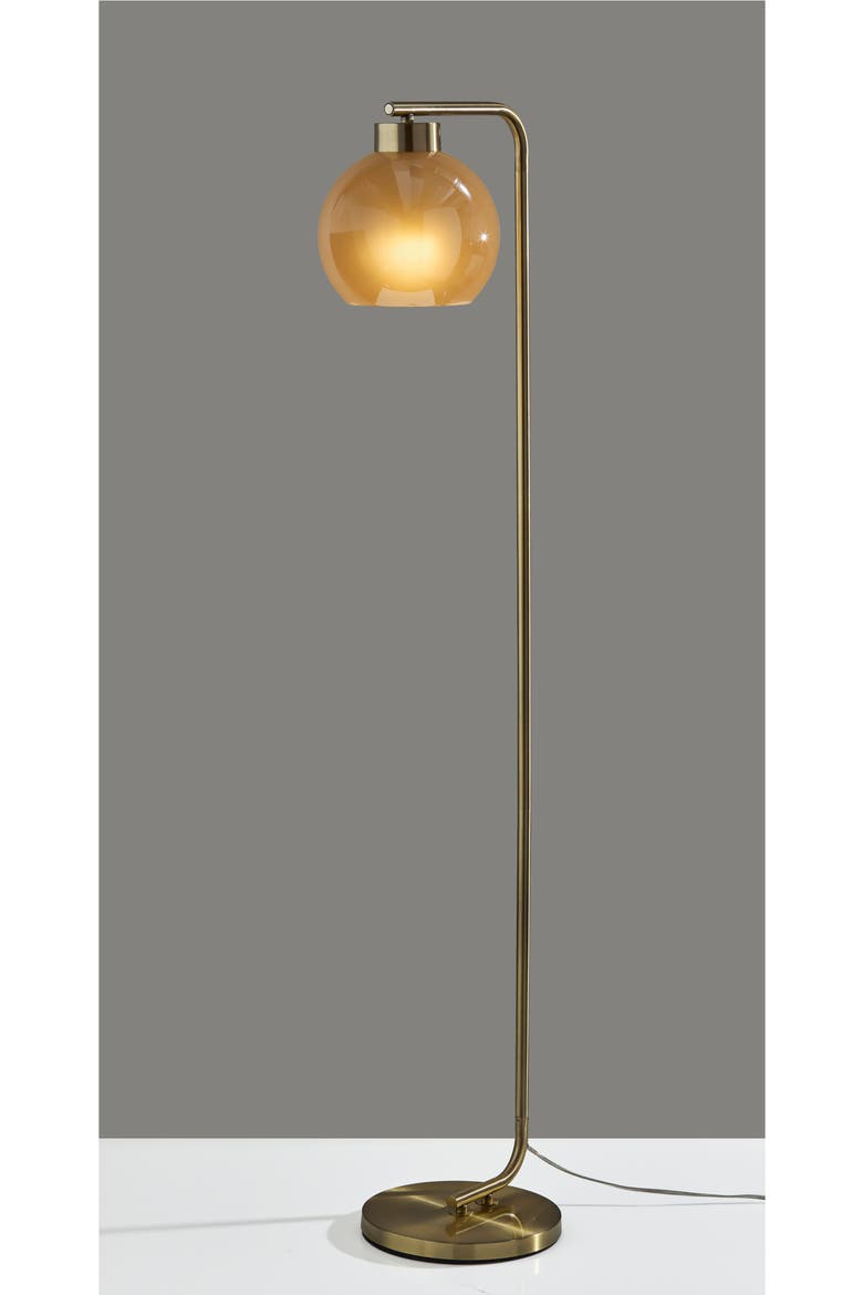 Atticus Floor Lamp, Alternate, color, ANTIQUE BRASS