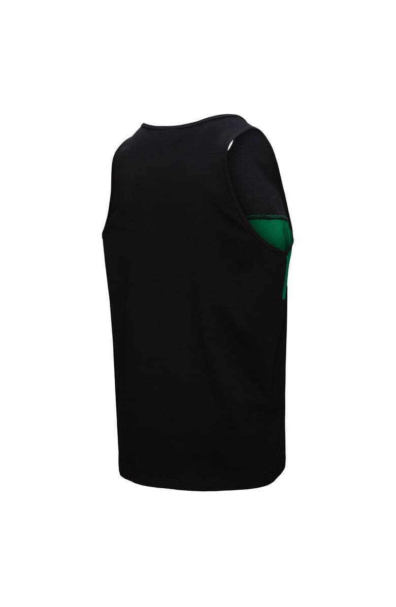 Mitchell & Ness Men's Mitchell & Ness Black New York Jets Retro Colorblock Tank Top, Alternate, color, Black