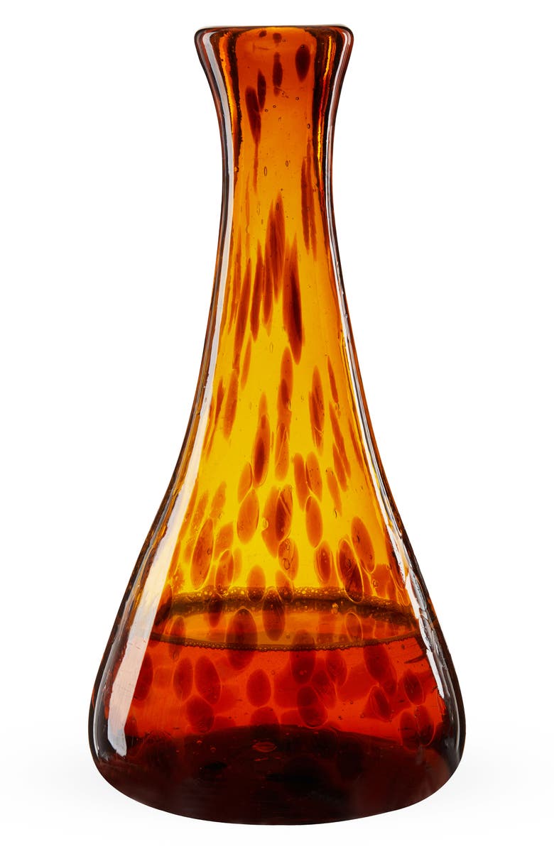 TRUE BRANDS Tortuga Recycled Glass Wine Decanter, Main, color, Brown