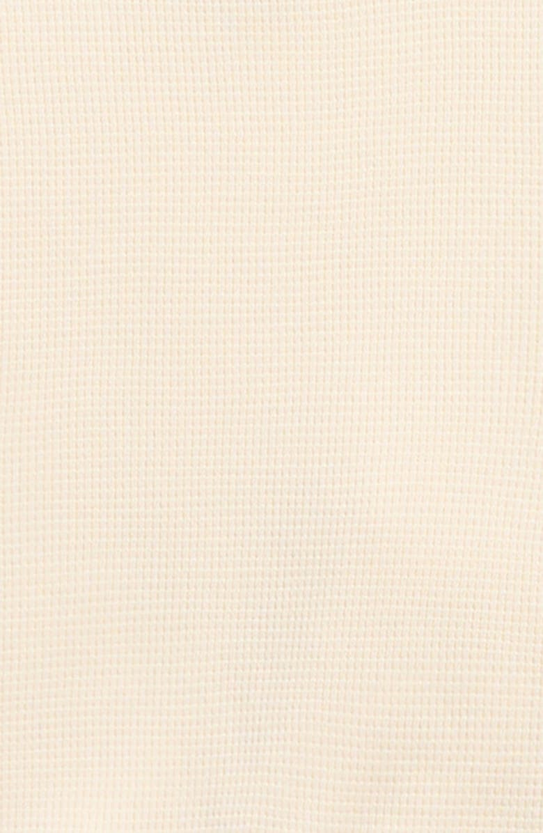 QUINCY MAE Kids' Organic Cotton Waffle Knit T-Shirt & Shorts Set, Alternate, color, Natural