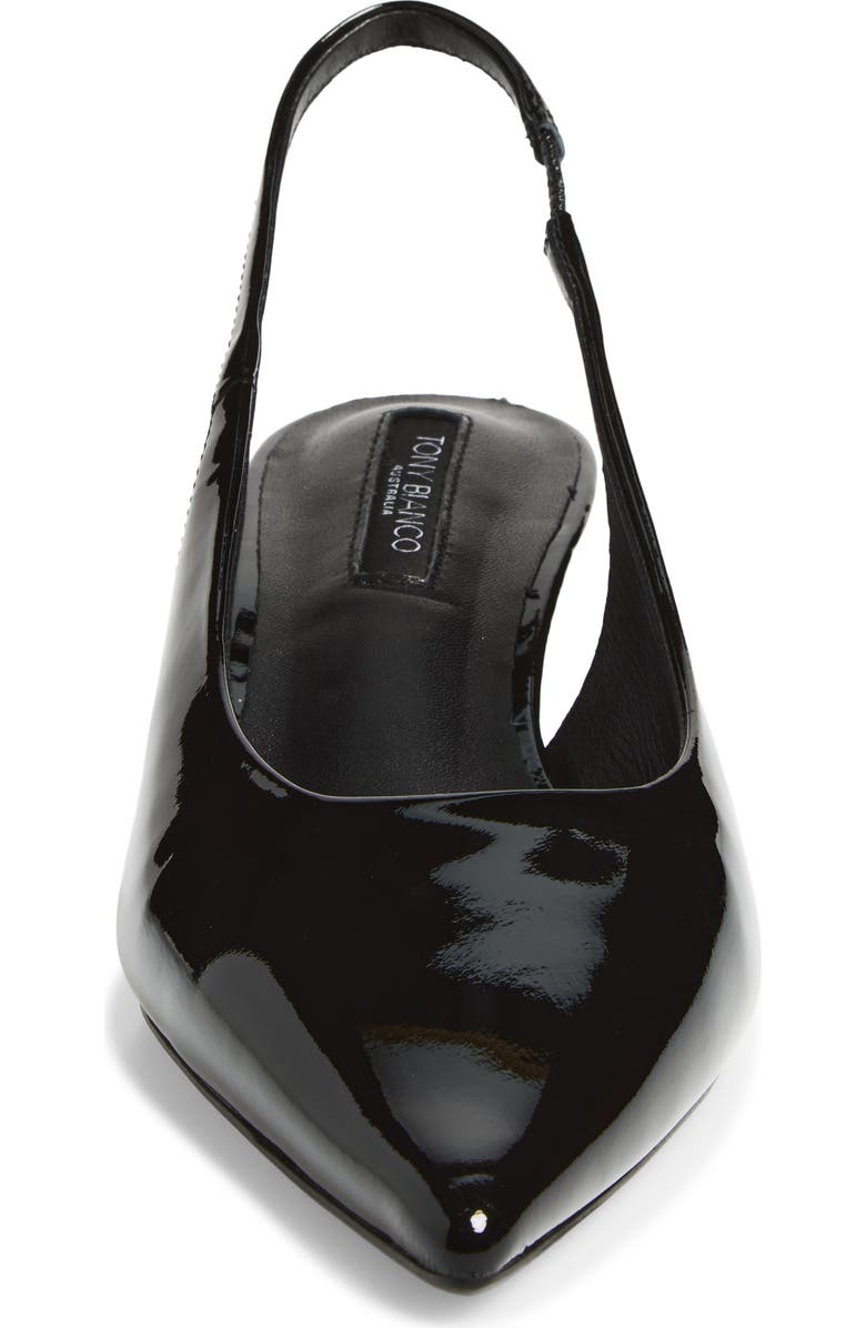 Tony Bianco Catie Slingback Pump, Alternate, color, Black Leather Ph