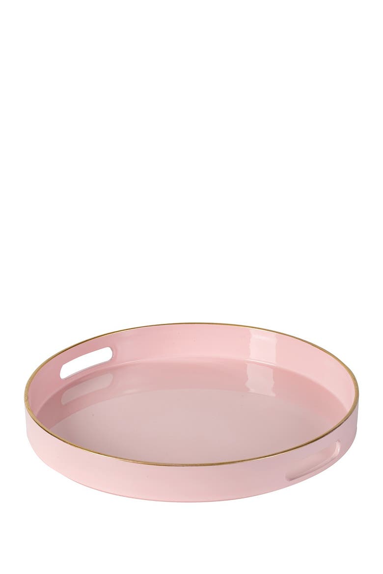 Decorative Tray, Main, color, PINK