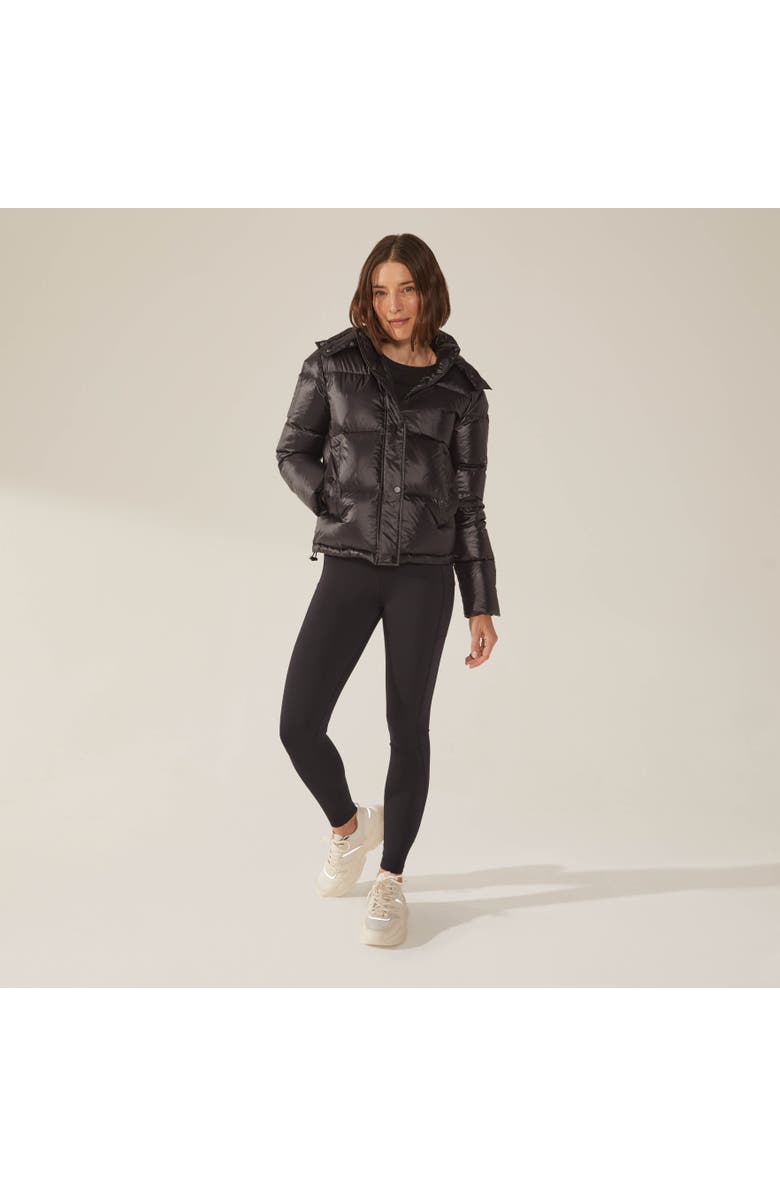 Italic Adeline Hooded Down Puffer Jacket, Alternate, color,