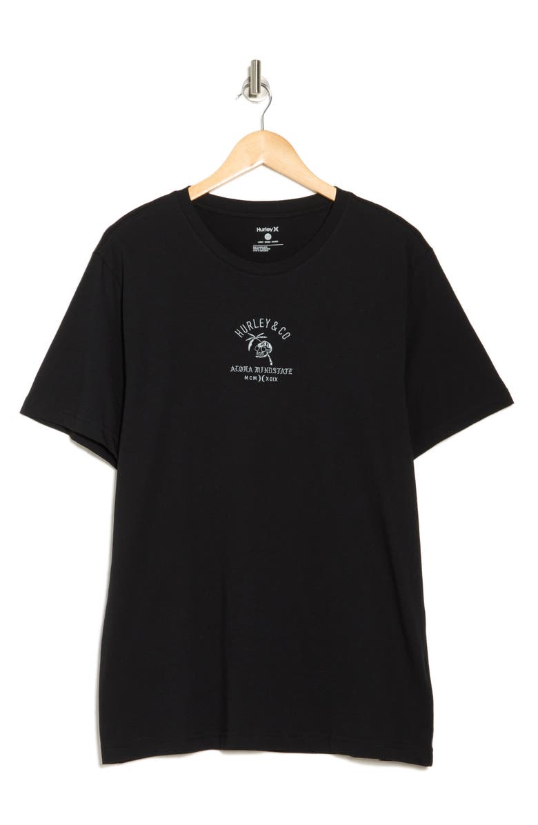 Hurley Aloha Cotton Crew T-Shirt, Alternate, color,
