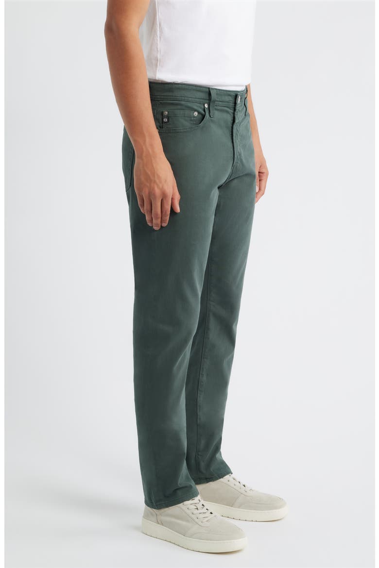 Everett Stretch Sateen Slim Straight Pants, Alternate, color, CYPRESS LAKE