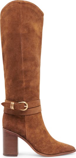 Tyrone Pointed Toe Knee High Boot