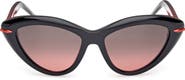 Christian Louboutin 56mm Cat Eye Sunglasses