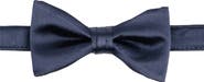 CONSTRUCT Solid Satin Pre-Tied Bow Tie