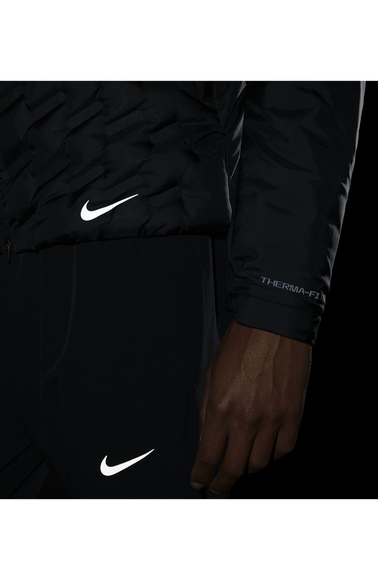 Nike Therma-FIT Quilted Running Jacket, Alternate, color, 
