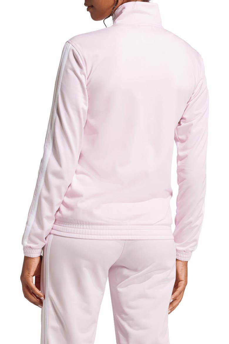 3-Stripes Tricot Track Jacket, Alternate, color, CLEAR PINK