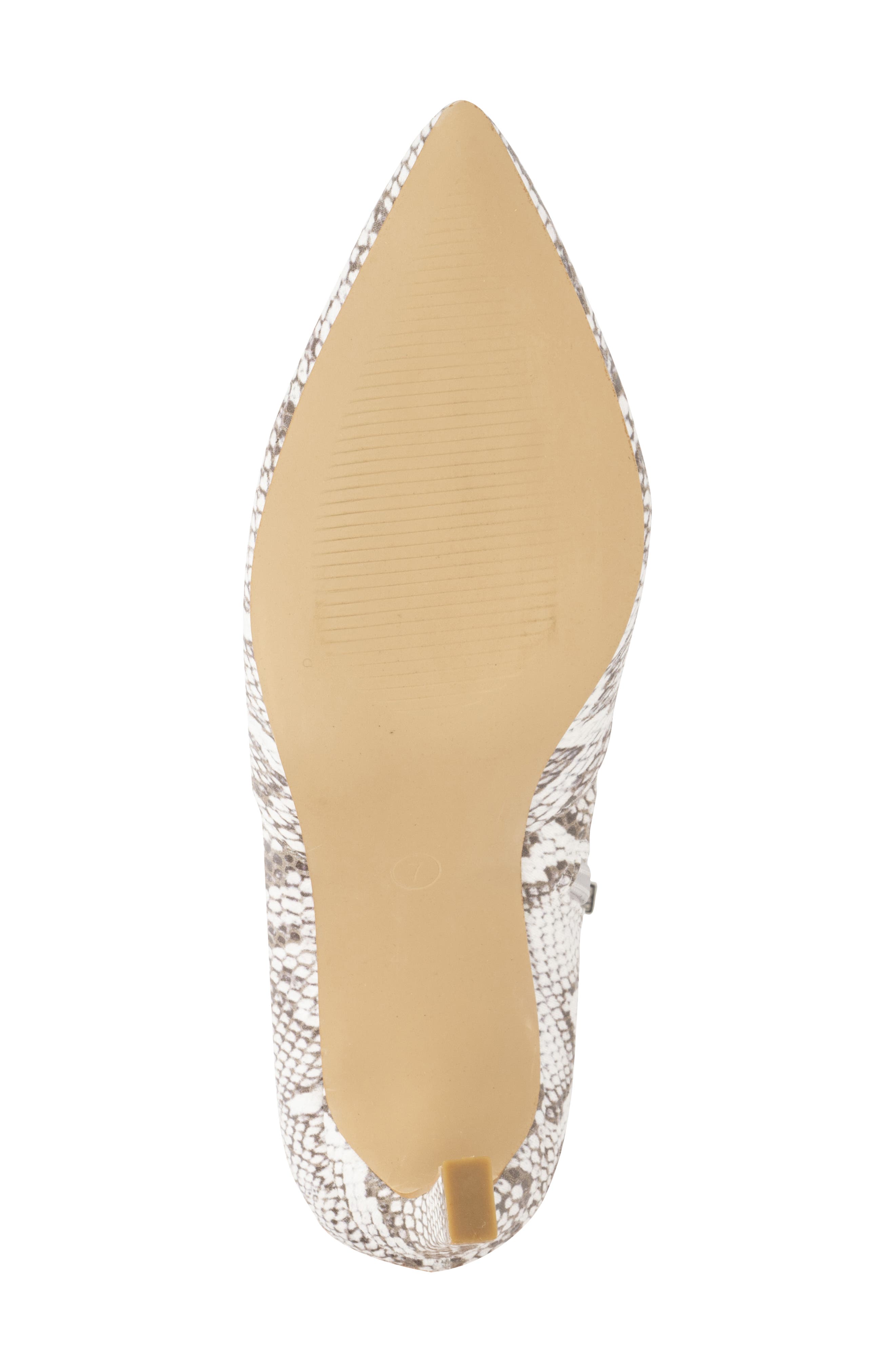 NEW YORK AND COMPANY Xandra Pointed Toe Bootie, Alternate, color, Bone