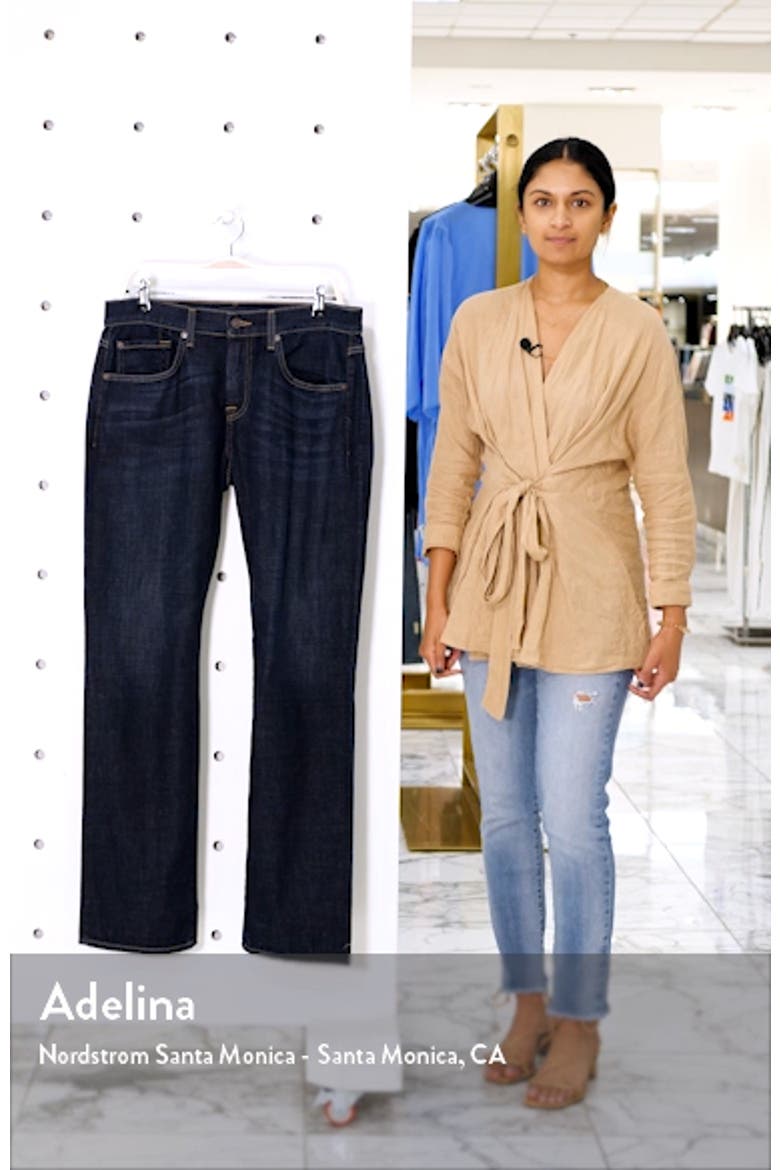 The Straight Series 7 Slim Straight Leg Jeans video