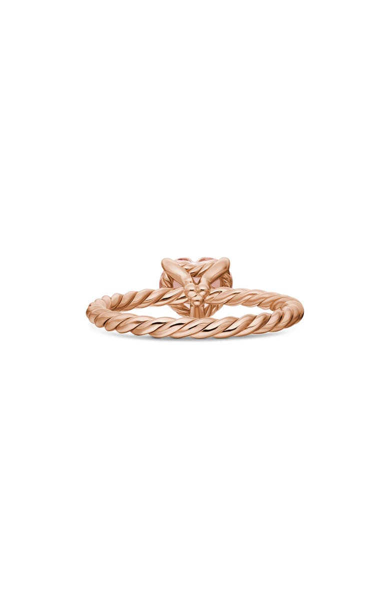 David Yurman Morganite Heart Ring, Alternate, color, 18K Yellow Gold