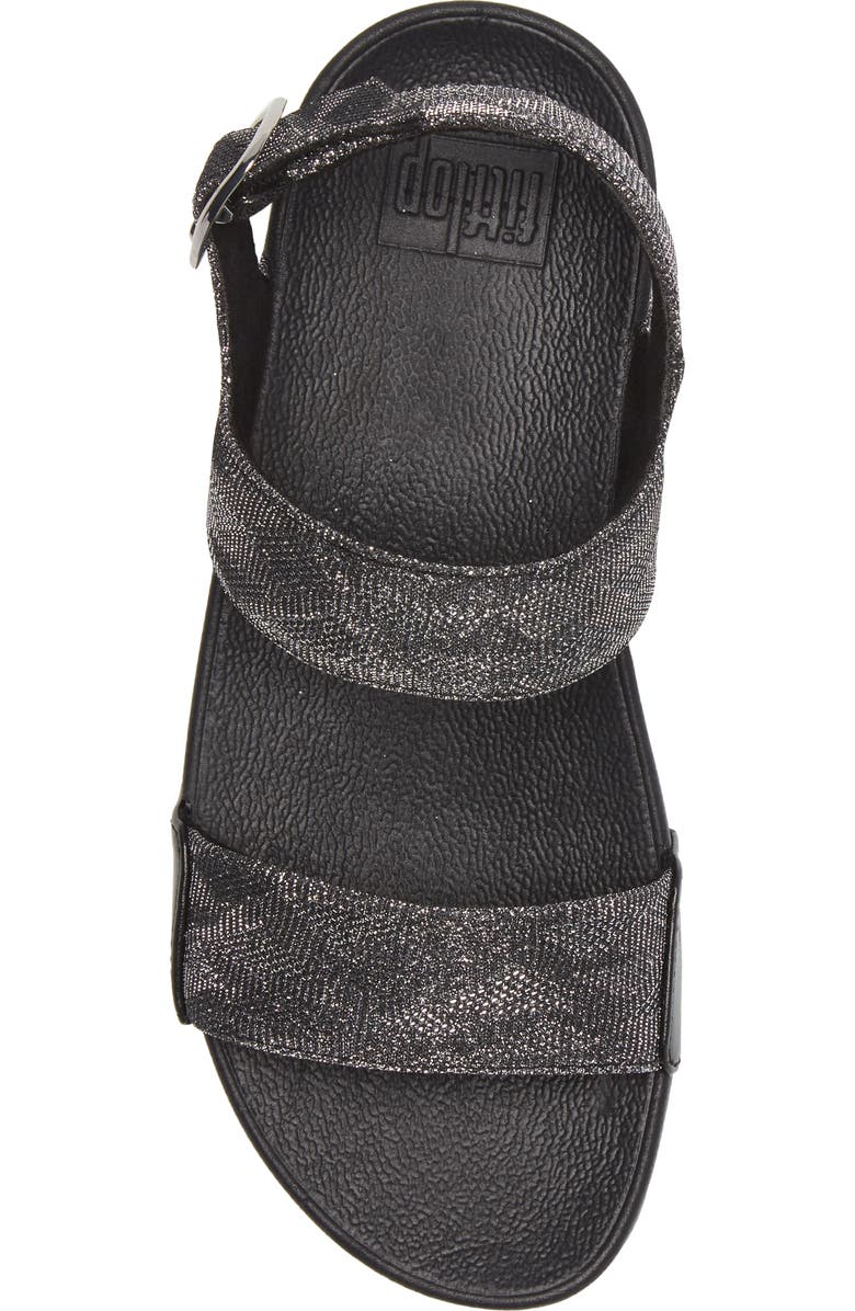 FitFlop Lulu Glitz Slingback Sandal, Alternate, color,