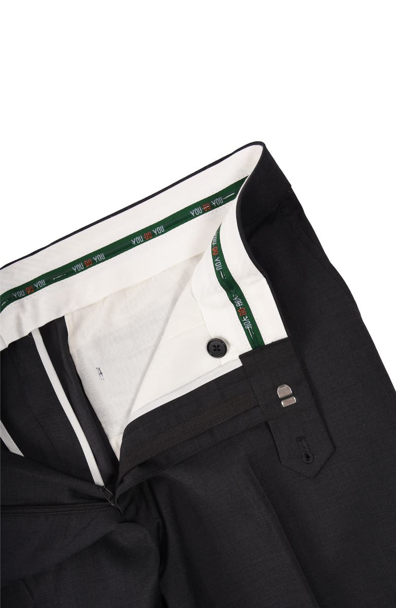 CRICKETEER Slim Fit Wool Blend Suit, Alternate, color, Charcoal