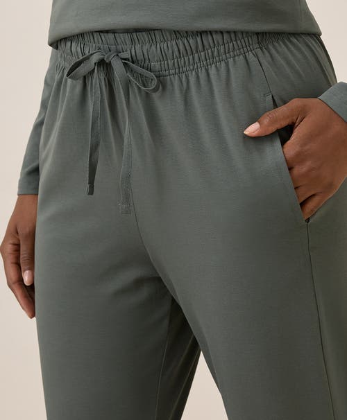 Pact Organic Cotton Cool Stretch Lounge Jogger In Castor Grey