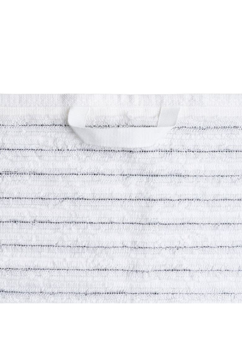 Stripes Turkish Cotton Terry Bath and Hand Towel - Set, Alternate, color, Black