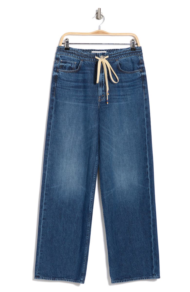 MOTHER The Drawn Tagger Sneak Wide Leg Jeans, Alternate, color, 