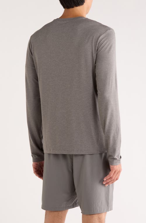 Z By Zella Energy Long Sleeve T-shirt In Gray