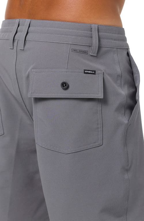 O'neill Recon Water Repellent Hybrid Shorts In Gray