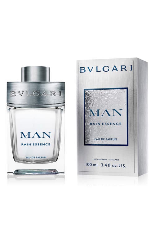 Bvlgari Man Rain Essence Refillable Eau De Parfum In Transparent