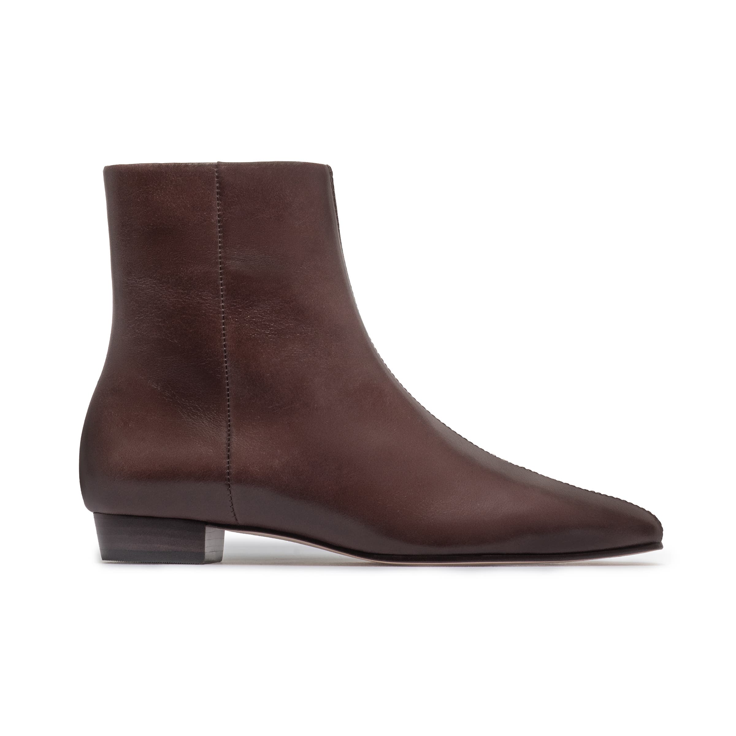 Rema Ankle Bootie, Main, color, DARK CHOCOLATE