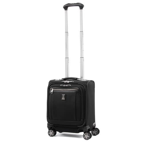 Travelpro Platinum Elite Underseat Spinner Tote Bag With Usb Port In Shadow Black
