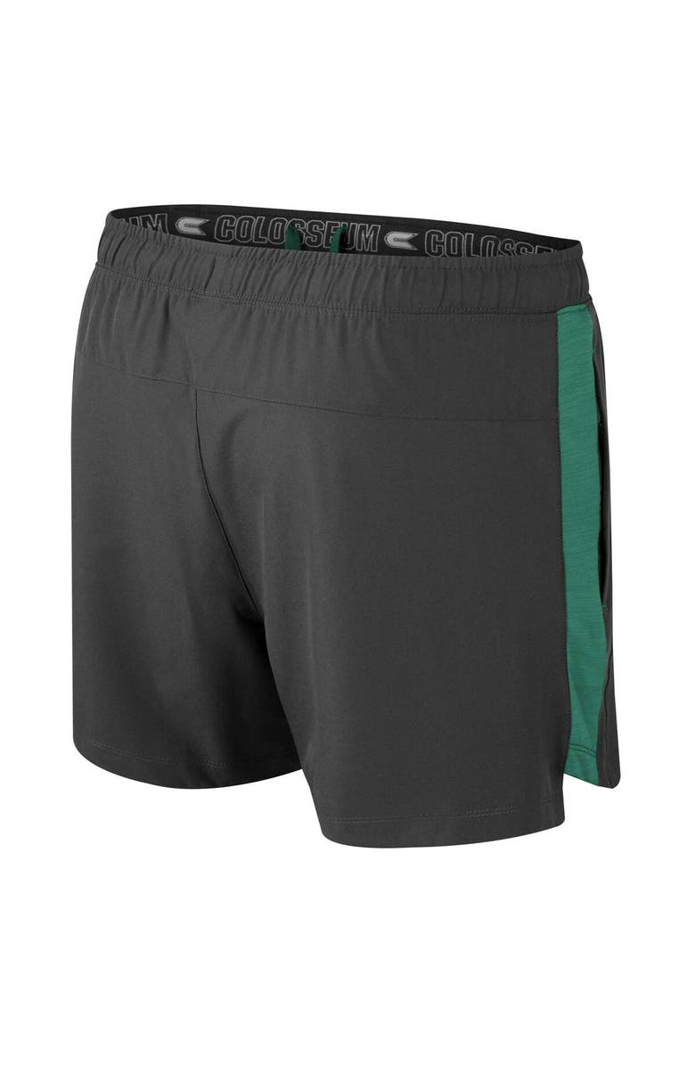 COLOSSEUM Men's Colosseum Charcoal Michigan State Spartans Langmore Shorts, Alternate, color, Charcoal