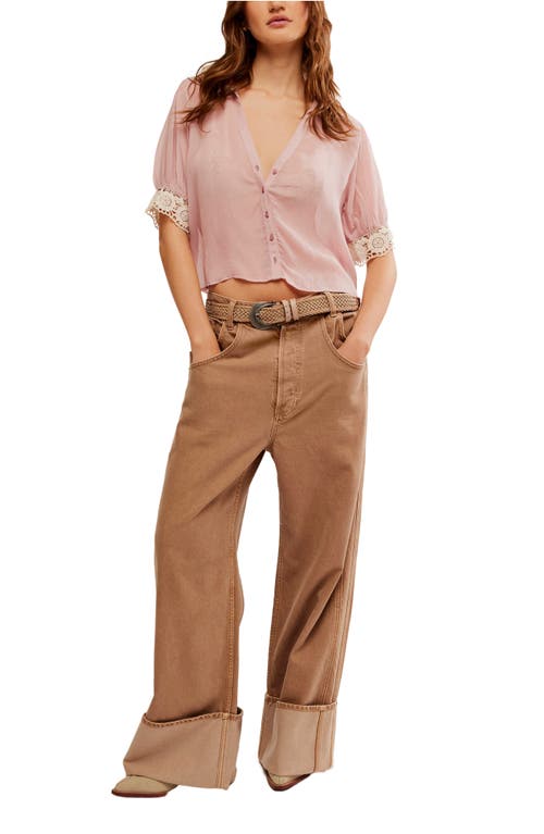 FREE PEOPLE FREE PEOPLE MY LOVE LACE TOP