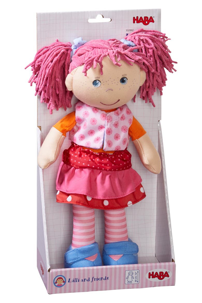 Lilli-Lou 12" Soft Doll, Alternate, color, PINK