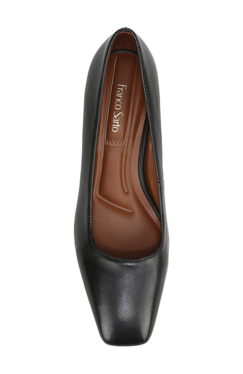 Franco Sarto Salino Square Toe Pump In Black
