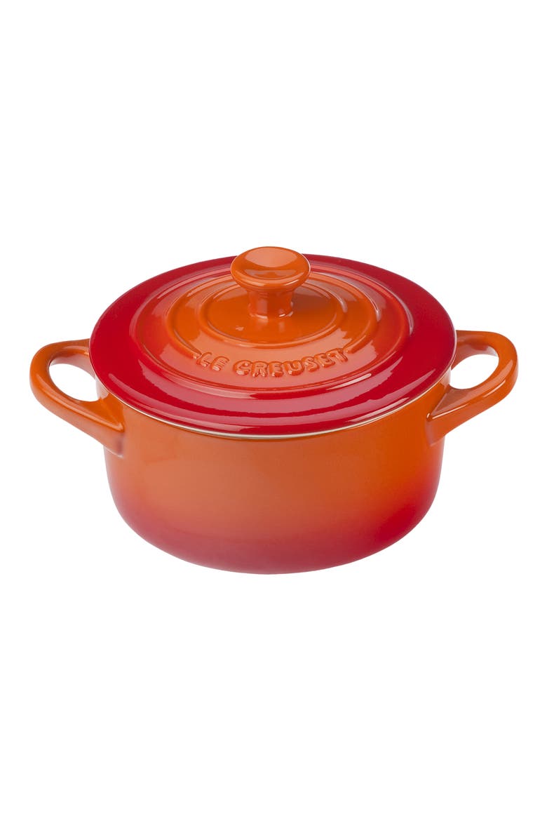 Mini Round Baking Dish, Main, color, FLAME