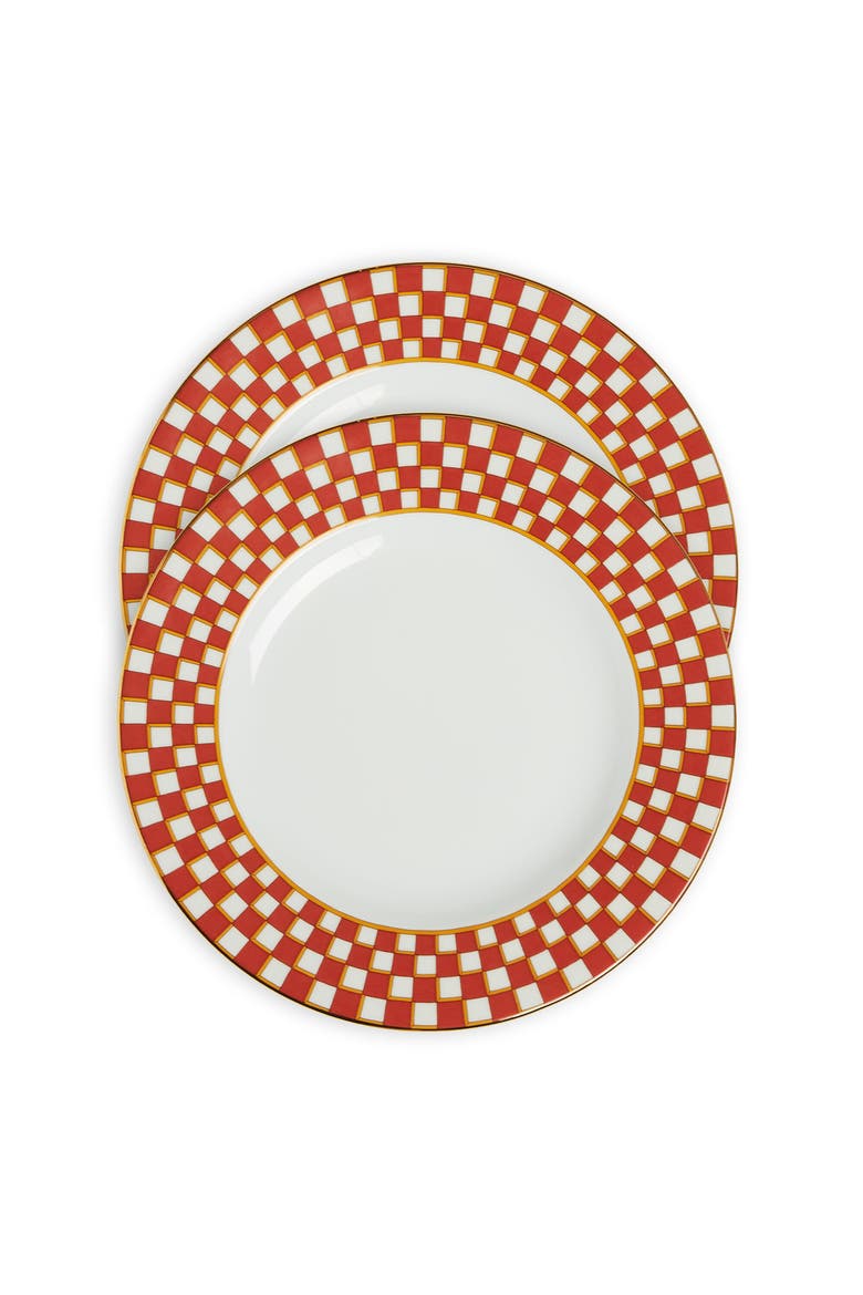 Dinner Plates Set Of 2, Main, color, Apollo Mattone