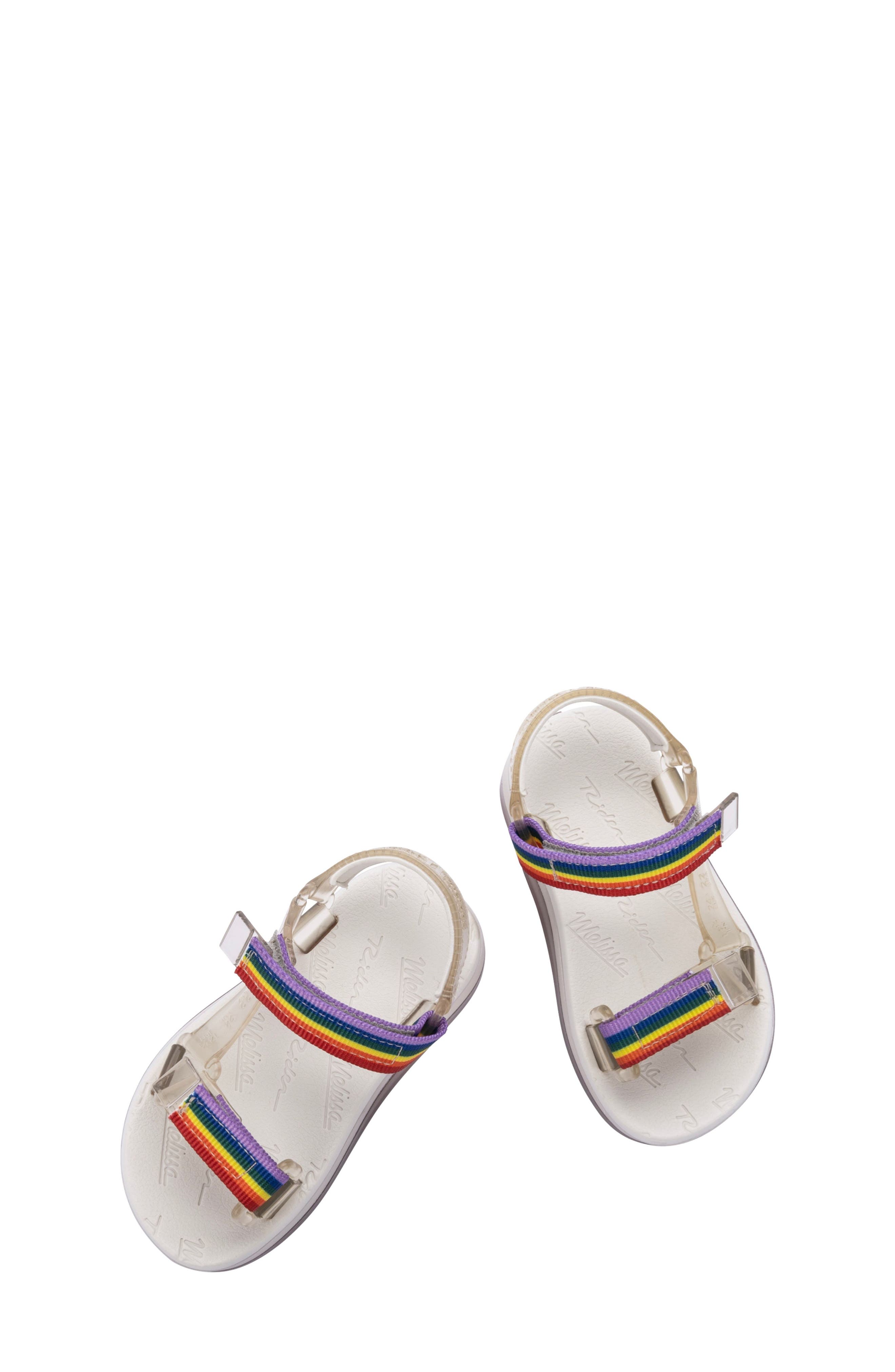 Melissa Papete Rider Sandal, Alternate, color, 